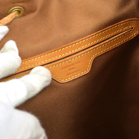 Auth Louis Vuitton Montsouris Gm #27338L38 main image 11